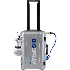 Goodway - Electrostatic Sanitizing Equipment; Type: Disinfectant Sprayer ; For Use With: BIO-SPRAY-5 ; Material: Plastic ; Includes: 5lb Tank; Micro-Droplet Spray Gun; 20' Hose - Exact Tooling
