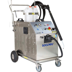 Goodway - Pressure Washers; Type: Hot Water ; Engine Power Type: Electric ; Pressure (psi): 145.00 ; Amperage Rating: 46.0000 ; Maximum Voltage Rating: 480.00 ; Rate of Flow (GPM): 0.32 - Exact Tooling