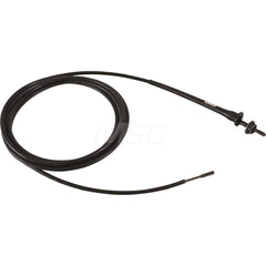 Goodway - Tube Brush Handles & Rods; Type: Flexible Shaft ; Length (Inch): 15 ; Brush Connection Type: Quick Connect ; For Use With: 9/16-1" Tubes ; Material: Nylon - Exact Tooling