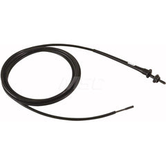 Goodway - Tube Brush Handles & Rods; Type: Flexible Shaft ; Length (Inch): 35 ; Brush Connection Type: Quick Connect ; For Use With: 7/16-1/2" Tubes ; Material: Nylon - Exact Tooling