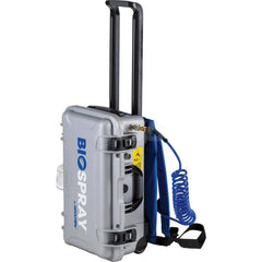 Goodway - Electrostatic Sanitizing Equipment; Type: Backpack Disinfectant Sprayer ; For Use With: BIO-SPRAY-5-BP ; Material: Plastic ; Includes: 5lb Tank; Micro-Droplet Spray Gun; 20' Hose - Exact Tooling