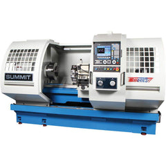 Summit - CNC Lathes; Precision: No ; Swing (Inch): 20 ; Swing (Decimal Inch): 20.0000 ; Swing (mm): 20.00 ; Swing Over Cross Slide (Decimal Inch): 11.5000 ; Swing Over Cross Slide (mm): 11.50 - Exact Tooling