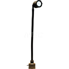 Sunnex Lighting - Task Lights; Fixture Type: General Purpose ; Color: Black ; Lamp Type: MR16 ; Mounting Type: Base Mount ; Adjustable Arm Type: Gooseneck ; Arm Length (mm): 500 - Exact Tooling