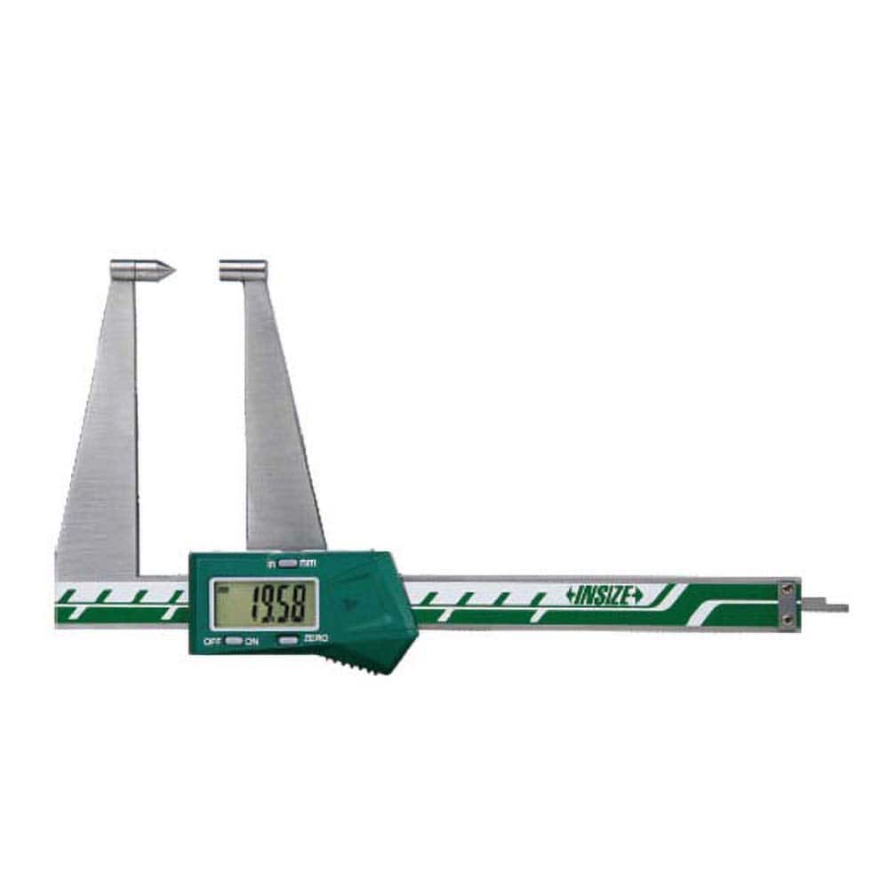 Insize USA LLC - Electronic Calipers; Minimum Measurement (Decimal Inch): 0.0000 ; Maximum Measurement (Decimal Inch): 5 ; Accuracy Plus/Minus (Decimal Inch): 0.0020 ; Resolution (Decimal Inch): 0.0005 ; IP Rating: None ; Data Output: Yes - Exact Tooling