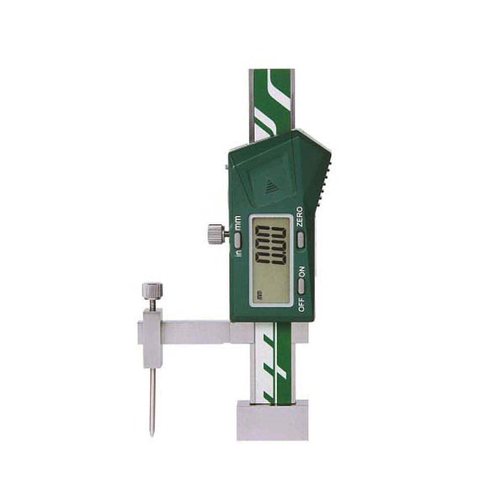 Insize USA LLC - Electronic Depth Gages; Minimum Measurement (mm): 0.00 ; Minimum Measurement (Decimal Inch): 0.0000 ; Maximum Measurement (Decimal Inch): 0.8000 ; Maximum Measurement (mm): 20.00 ; Resolution (mm): 0.01 ; Resolution (Decimal Inch): 0.0005 - Exact Tooling