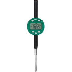 Insize USA LLC - Electronic Drop Indicators; Minimum Measurement (Decimal Inch): 0 ; Minimum Measurement (Inch): 0 ; Minimum Measurement (mm): 0 ; Maximum Measurement (mm): 50.80 ; Maximum Measurement (Decimal Inch): 2.0000 ; Resolution (Decimal Inch): 0 - Exact Tooling