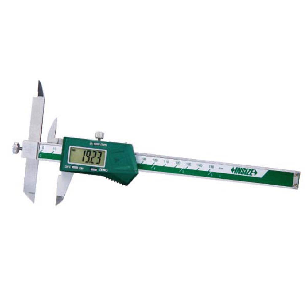 Insize USA LLC - Electronic Calipers; Minimum Measurement (Decimal Inch): 0.0000 ; Maximum Measurement (Decimal Inch): 6 ; Accuracy Plus/Minus (Decimal Inch): 0.0016 ; Resolution (Decimal Inch): 0.0005 ; IP Rating: None ; Data Output: Yes - Exact Tooling