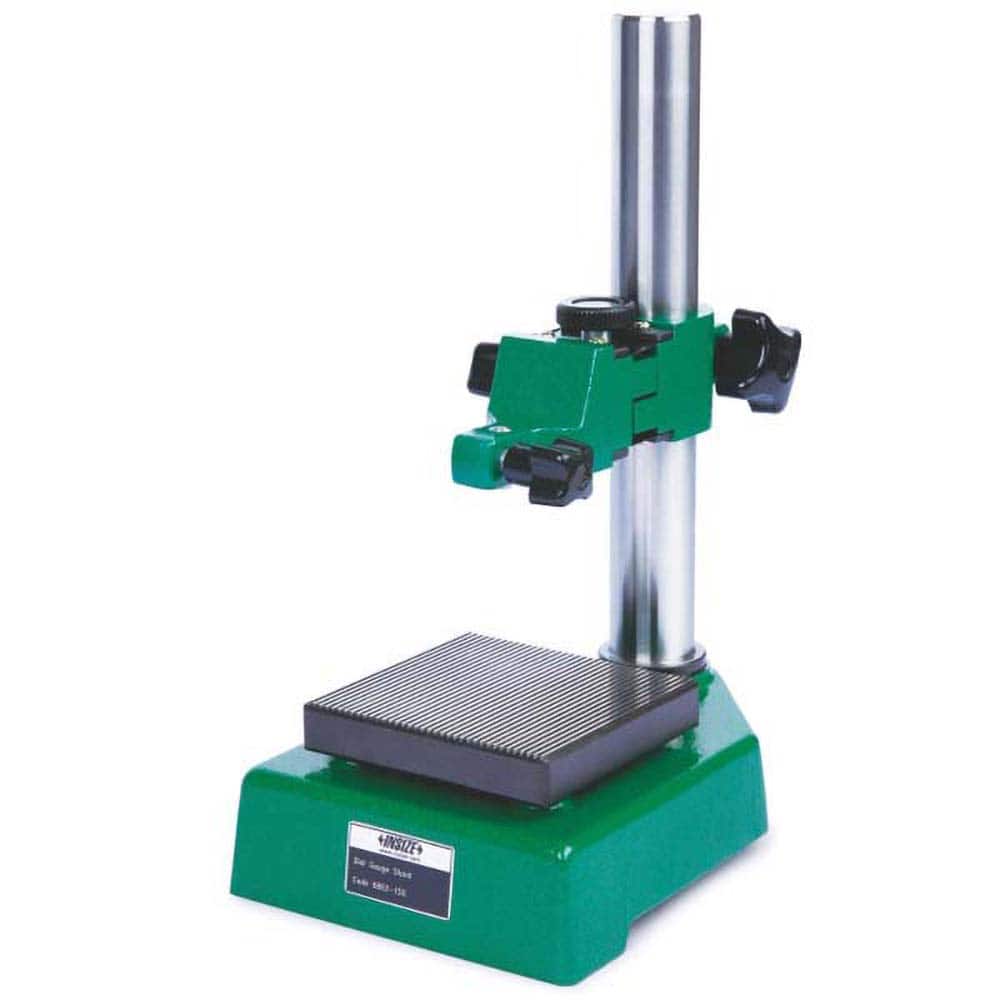 Insize USA LLC - Indicator Transfer & Comparator Gage Stands; Type: Dial Indicator Stand ; Fine Adjustment: Yes ; Includes: Anvil ; Includes Anvil: Yes ; Includes Dial Indicator: No ; Includes Holder: Yes - Exact Tooling