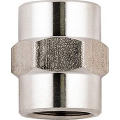 Aignep USA - Stainless Steel Pipe Fittings; Type: Sleeve Adaptor ; Fitting Size: 3/4 ; End Connections: BSPP ; Material Grade: 316L Stainless Steel ; Pressure Rating (psi): 290 - Exact Tooling