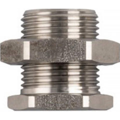 Aignep USA - Stainless Steel Pipe Fittings; Type: Bulkhead Connector ; Fitting Size: 3/4 ; End Connections: BSPP ; Material Grade: 316L Stainless Steel ; Pressure Rating (psi): 290 - Exact Tooling
