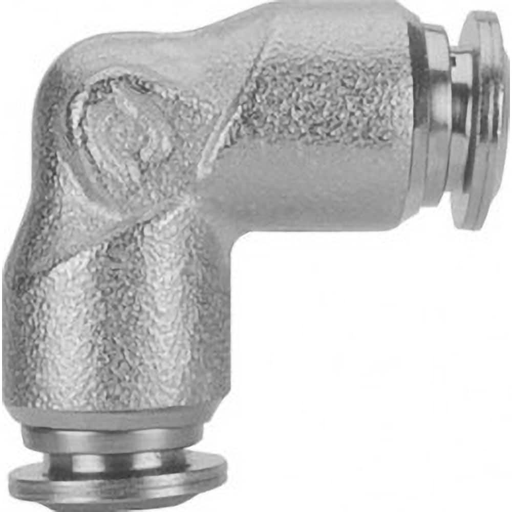 Aignep USA - Metal Push-To-Connect Tube Fittings; Type: Union Elbow ; Tube Outside Diameter (Inch): 1/2 ; Maximum Working Pressure: 290.000 ; Connection Style: Push to Connect ; Connection Type: Push to Connect ; Material: 316L Stainless Steel - Exact Tooling