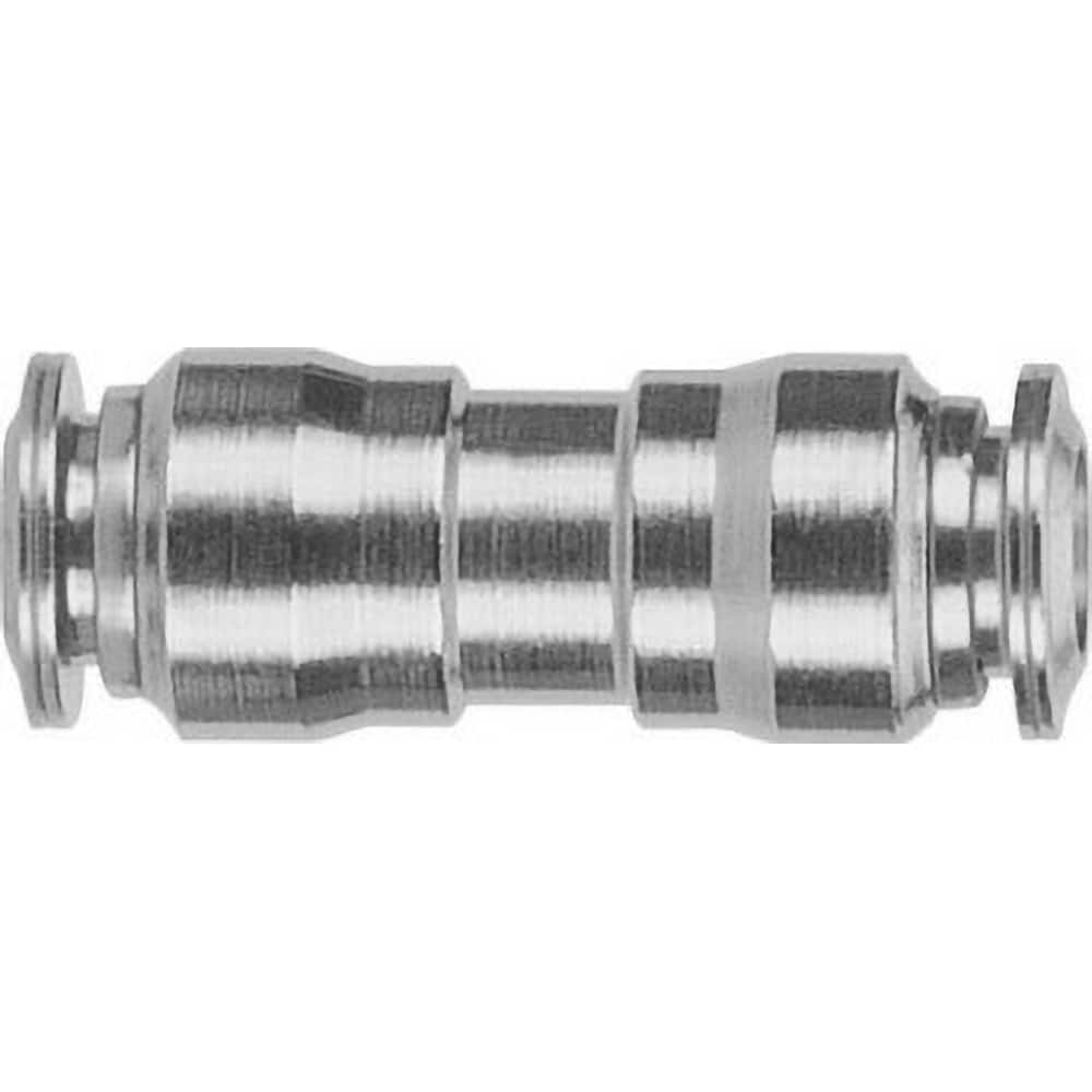 Aignep USA - Metal Push-To-Connect Tube Fittings; Type: Union ; Tube Outside Diameter (Inch): 5/32 ; Maximum Working Pressure: 290.000 ; Connection Style: Push to Connect ; Connection Type: Push to Connect ; Material: 316L Stainless Steel - Exact Tooling