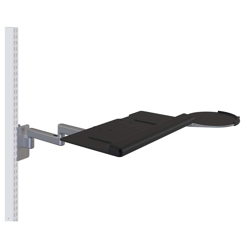 BOSTONtec - Workbench & Workstation Accessories; Type: Keyboard Tray; Mouse Pad ; For Use With: 48" BOSTONtec; 60" BOSTONtec; 72" BOSTONtec ; Depth (Inch): 10-1/2 ; Width (Inch): 19 - Exact Tooling