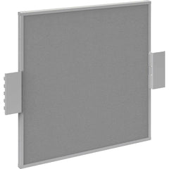 BOSTONtec - Workbench & Workstation Accessories; Type: Peg Board Panel Kit ; For Use With: 48" BOSTONtec; 60" BOSTONtec; 72" BOSTONtec ; Height: 24 (Inch); Width (Inch): 28 ; Color: Light Gray - Exact Tooling