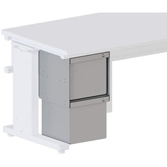 BOSTONtec - Workbench & Workstation Accessories; Type: Workbench Drawer ; For Use With: 48" BOSTONtec; 60" BOSTONtec; 72" BOSTONtec ; Height: 24 (Inch); Depth (Inch): 18 ; Width (Inch): 12 ; Load Capacity (Lb.): 100.000 - Exact Tooling