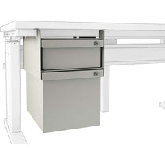 BOSTONtec - Workbench & Workstation Accessories; Type: Workbench Drawer ; For Use With: 48" BOSTONtec; 60" BOSTONtec; 72" BOSTONtec ; Height: 18 (Inch); Depth (Inch): 18 ; Width (Inch): 12 ; Load Capacity (Lb.): 100.000 - Exact Tooling