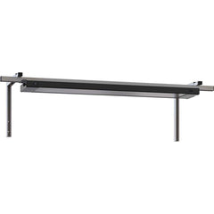 BOSTONtec - Workbench & Workstation Accessories; Type: Overhead Light Frame/Fixture ; For Use With: 72" BOSTONtec ; Depth (Inch): 11 ; Width (Inch): 56 ; Color: Black - Exact Tooling