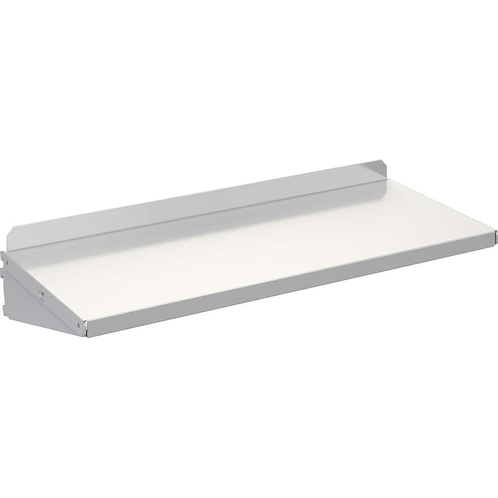 BOSTONtec - Workbench & Workstation Accessories; Type: Steel Shelf ; For Use With: 48" BOSTONtec; 60" BOSTONtec; 72" BOSTONtec ; Height: 1 (Inch); Depth (Inch): 12 ; Width (Inch): 30 ; Load Capacity (Lb.): 100.000 - Exact Tooling