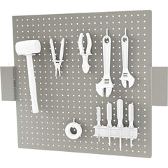BOSTONtec - Workbench & Workstation Accessories; Type: Peg Board Panel Kit ; For Use With: 48" BOSTONtec; 60" BOSTONtec; 72" BOSTONtec ; Height: 24 (Inch); Width (Inch): 28 ; Load Capacity (Lb.): 40.000 - Exact Tooling