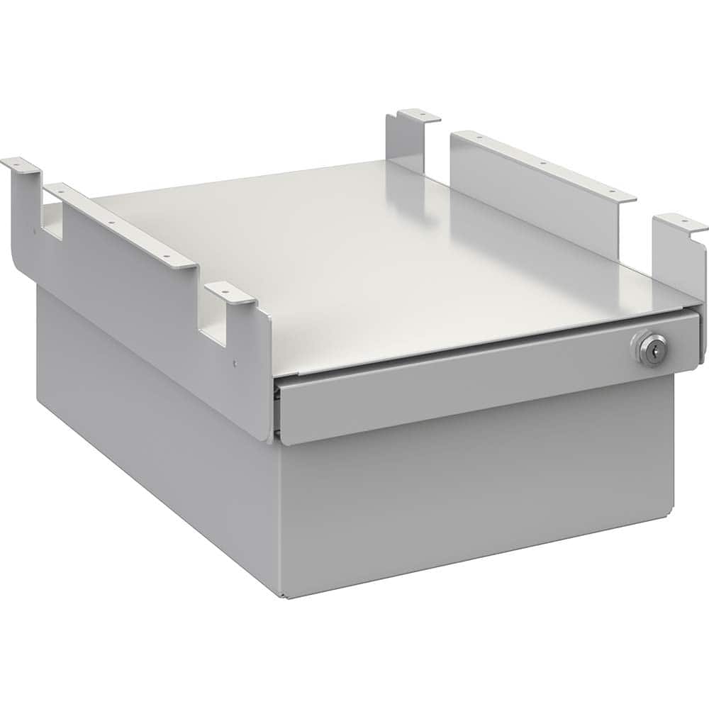 BOSTONtec - Workbench & Workstation Accessories; Type: Workbench Drawer ; For Use With: 48" BOSTONtec; 60" BOSTONtec; 72" BOSTONtec ; Height: 6 (Inch); Depth (Inch): 18 ; Width (Inch): 12 ; Load Capacity (Lb.): 60.000 - Exact Tooling