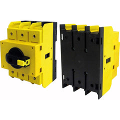 Automation Systems Interconnect - Cam & Disconnect Switches; Enclosure Type: Open ; Fused: NonFused ; Amperage: 150 ; Contact Form: 3PST ; Voltage: 600 VAC ; Horsepower at 1 Phase: 25 @ 230 VAC - Exact Tooling