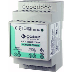 Automation Systems Interconnect - Power Supplies; Mounting Type: DIN Rail ; Output Wattage: 30 ; Maximum Input Voltage: 264 VAC ; Minimum Input Voltage: 85 VAC ; Number of Outputs: 1 ; Output Voltage: 12 VDC - Exact Tooling