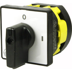 Automation Systems Interconnect - Cam & Disconnect Switches; Enclosure Type: Open ; Fused: NonFused ; Amperage: 20 ; Contact Form: SPST ; Voltage: 600 VAC ; Horsepower at 1 Phase: 2 @ 240 VAC - Exact Tooling