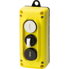 Automation Systems Interconnect - Pushbutton Switch Accessories; Switch Accessory Type: Pushbutton Operator; Selector Switch Operator; Pushbutton Operator ; For Use With: Hoists; Cranes ; Pushbutton Type: Flush ; Pushbutton Shape: Round ; Color: Yellow ; - Exact Tooling