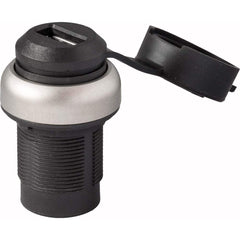 Automation Systems Interconnect - Computer Cable Accessories; Type: USB Panel Connector ; Connection Type: Push In ; ForUseWith: USB Cable ; Color: Silver ; Additional Information: USB Bulkhead Connector - Exact Tooling