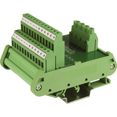 Automation Systems Interconnect - Terminal Blocks; Block Type: Wiring ; Mounting Type: DIN Rail ; Voltage: 250 VAC/VDC ; Amperage: 30 ; Number of Contacts: 28 ; Number of Poles: 28 - Exact Tooling