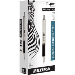 Zebra Pen - Pens & Pencils; Type: Ball Point Pen ; Color: Black ; Tip Type: 0.7MM - Exact Tooling