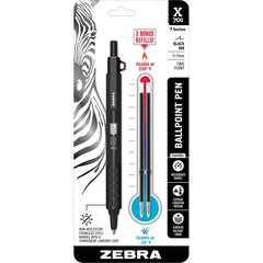 Zebra Pen - Pens & Pencils; Type: Ball Point Pen ; Color: Black ; Tip Type: 0.7MM - Exact Tooling