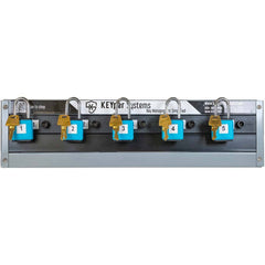 KEYper Systems - Lockout Centers & Stations; Type: Lock Management System ; Equipped or Empty: Equipped ; Maximum Number of Locks: 5 ; Language: English ; Board Coating: Powder-Coated - Exact Tooling