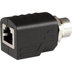 Automation Systems Interconnect - Automation & Communication Cable; Wire Type: Shielded ; Wire Size (AWG): 24 ; Number of Wires: 1 ; Insulation Material: Nylon ; Overall Length (Feet): 0.11 ; Color: Black - Exact Tooling