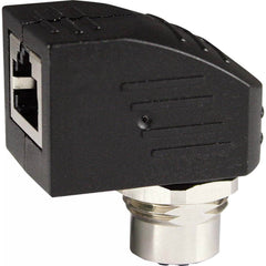 Automation Systems Interconnect - Automation & Communication Cable; Wire Type: Shielded ; Wire Size (AWG): 24 ; Number of Wires: 0 ; Insulation Material: Nylon ; Overall Length (Feet): 0.11 ; Color: Black - Exact Tooling