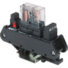Automation Systems Interconnect - Interface Relay Modules; Input Amperage: 0.01 ; Contact Configuration: SPDT ; Coil Voltage: 24 VDC ; Mounting Type: DIN Rail - Exact Tooling