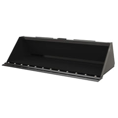 Vestil - Power Lawn & Garden Equipment Accessories; Type: Skid Steer Bucket ; Product Compatibility: Skid Steer ; Material: Steel ; Length (Feet): 37-1/4 ; Width (Inch): 72 ; Height (Inch): 19-1/4 - Exact Tooling