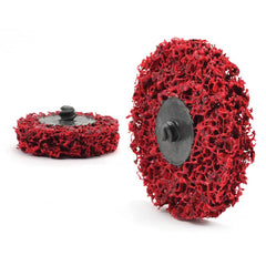 Superior Abrasives - Quick Change Discs; Disc Diameter (Inch): 3 ; Attaching System: Type R ; Abrasive Type: Non-Woven ; Abrasive Material: Non-Woven Nylon ; Grade: Extra Coarse ; Backing Material: Nylon Web - Exact Tooling