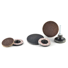 Superior Abrasives - Quick Change Discs; Disc Diameter (Inch): 3 ; Attaching System: Type R ; Abrasive Type: Non-Woven ; Abrasive Material: Silicon Carbide ; Grade: Fine ; Backing Material: Cloth - Exact Tooling