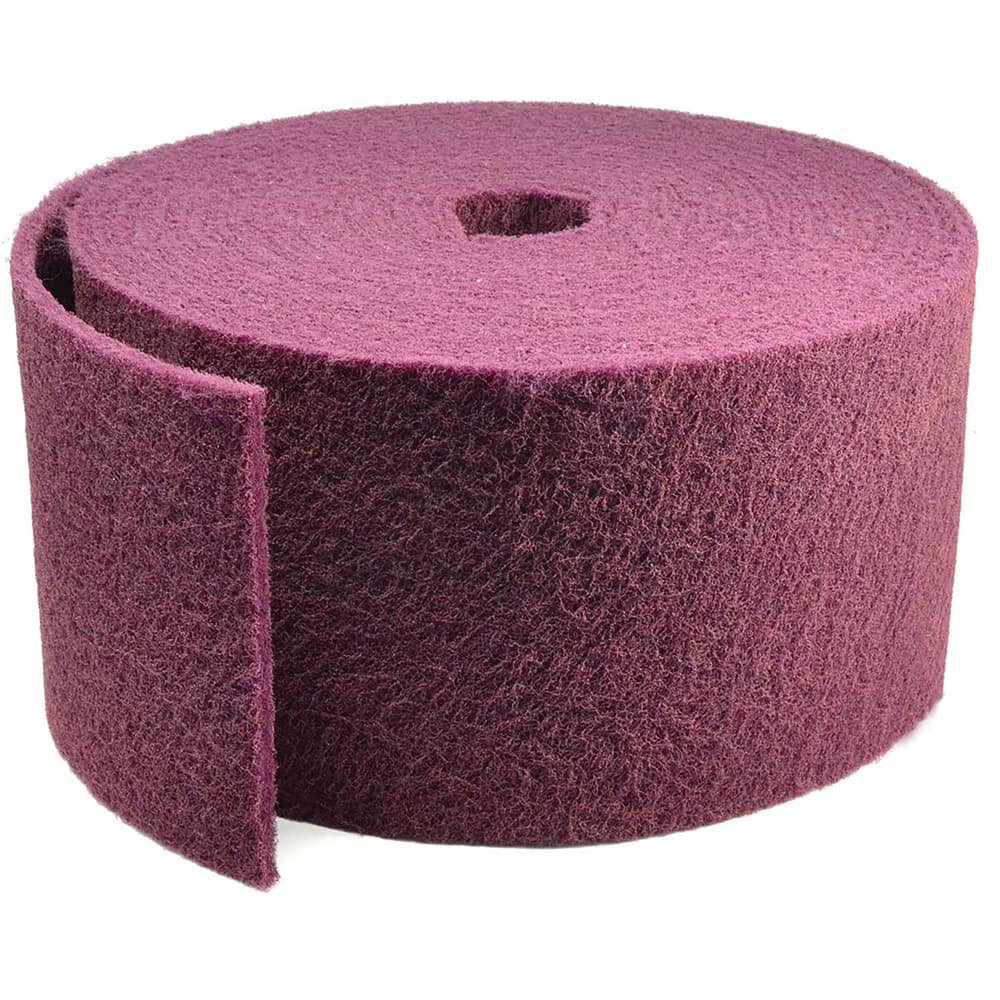 Superior Abrasives - Shop Rolls; Abrasive Material: Aluminum Oxide ; Roll Width (Inch): 6 ; Roll Length (yd): 10.00 ; Grade: Medium ; Backing Material: Cloth ; Backing Weight: J - Exact Tooling