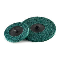 Superior Abrasives - Quick Change Discs; Disc Diameter (Inch): 2 ; Attaching System: Type R ; Abrasive Type: Non-Woven ; Abrasive Material: Silicon Carbide ; Grade: Very Fine ; Backing Material: Nylon Web - Exact Tooling