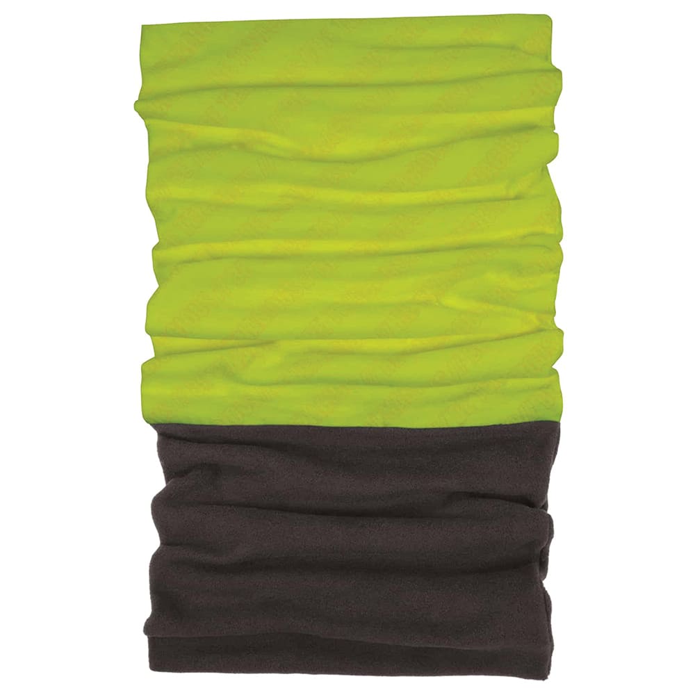 Ergodyne - Hats, Headbands & Bandanas; Garment Style: Gaiter ; Garment Type: Washable ; Garment Color: Lime ; Garment Size: Universal ; Garment Material: Polyester; Fleece ; Color Pattern: Solid - Exact Tooling
