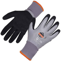 Ergodyne - Work & General Purpose Gloves; Material Type: Polyester ; Application: Material Handling; Construction ; Coated Area: Fully Coated ; Women's Size: Small ; Men's Size: Small ; Hand: Pair - Exact Tooling