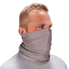 Ergodyne - Hats, Headbands & Bandanas; Garment Style: Gaiter ; Garment Type: Washable ; Garment Color: Gray ; Garment Size: Universal ; Garment Material: High-Performance Knit Fabric ; Color Pattern: Solid - Exact Tooling