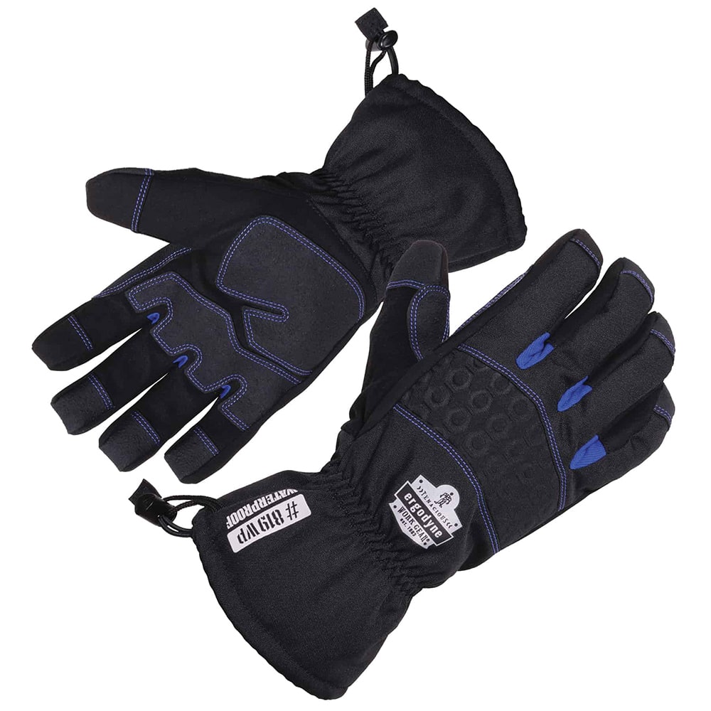 Ergodyne - Work & General Purpose Gloves; Material Type: Thinsulate ; Application: Cold Storage; Refrigeration; Mining; Freezer Work; Service Tech Work; Construction ; Coated Area: Palm & Fingertips ; Women's Size: Large ; Men's Size: Large ; Hand: Pair - Exact Tooling