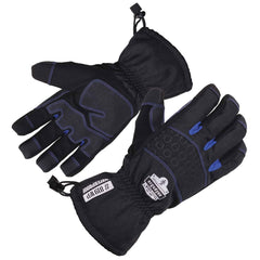 Ergodyne - Work & General Purpose Gloves; Material Type: Thinsulate ; Application: Cold Storage; Refrigeration; Mining; Freezer Work; Service Tech Work; Construction ; Coated Area: Palm & Fingertips ; Women's Size: Small ; Men's Size: Small ; Hand: Pair - Exact Tooling