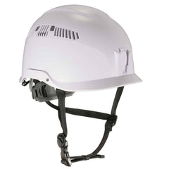 Ergodyne - Hard Hats; Type: Short Brim ; Adjustment: Adjustable ; Suspension Type: 6-Point ; ANSI Type: I ; Class Rating: C ; Material: Plastic - Exact Tooling