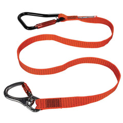 Ergodyne - Carabiners; Caribiner Type: Locking ; Gate Type: Auto-Locking ; Gate Opening (Inch): 5/32 ; Material: Nylon; Aluminium Carabiner ; Capacity (Lb.): 80 - Exact Tooling