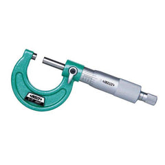 Insize USA LLC - Mechanical Outside Micrometers; Minimum Measurement (Inch): 0 ; Minimum Measurement (Decimal Inch): 0 ; Maximum Measurement (Decimal Inch): 1 ; Graduation (Decimal Inch): 0.0001 ; Features: ISO17025 Calibration Certificate with ship to a - Exact Tooling
