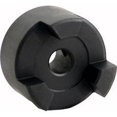 Tritan - Flexible Coupling; Type: Jaw Coupling Hub ; Bore Diameter (Decimal Inch): 0.3750 ; Material: Steel ; Special Item Information: Jaw Coupling Hub Sintered Steel Straight Jaw Finished Bore with Keyway Bore: 0.375" ; Torque (In/Lb): 200.00 (Pounds) - Exact Tooling